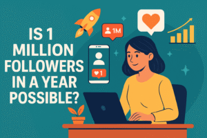 Is Hitting 1 Million Followers in a Year Possible 