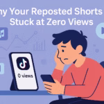 use the title: Reposting YouTube Shorts to TikTok? Why Your Views Are Stuck at Zero