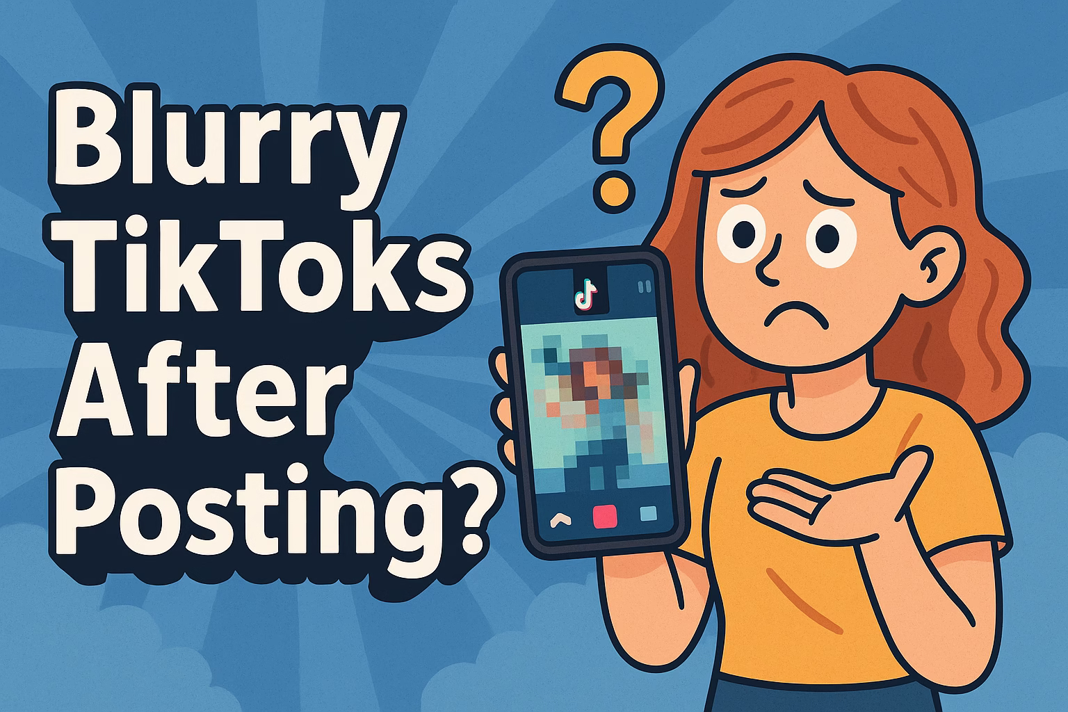 Blurry TikToks After Posting
