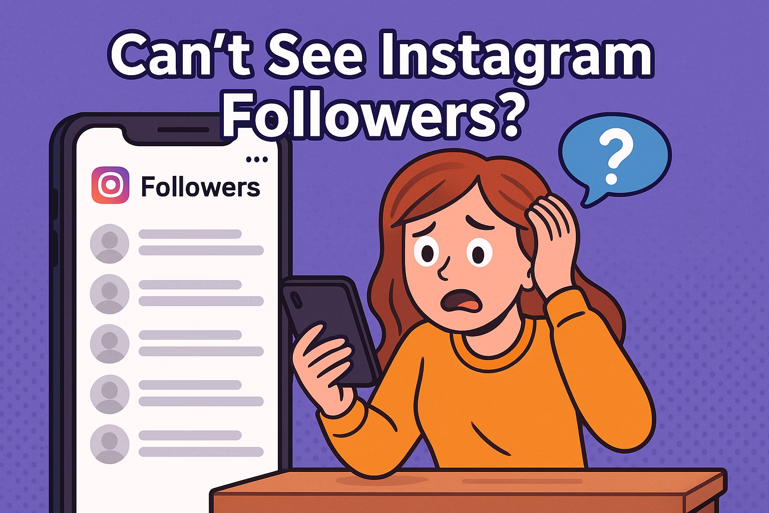 Can’t See Instagram Followers