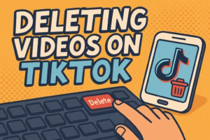 Delete TikTok Videos