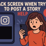Instagram Stories Are Just a Black Screen
