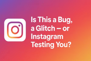 Is This a Bug, a Glitch