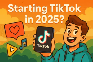 Starting TikTok