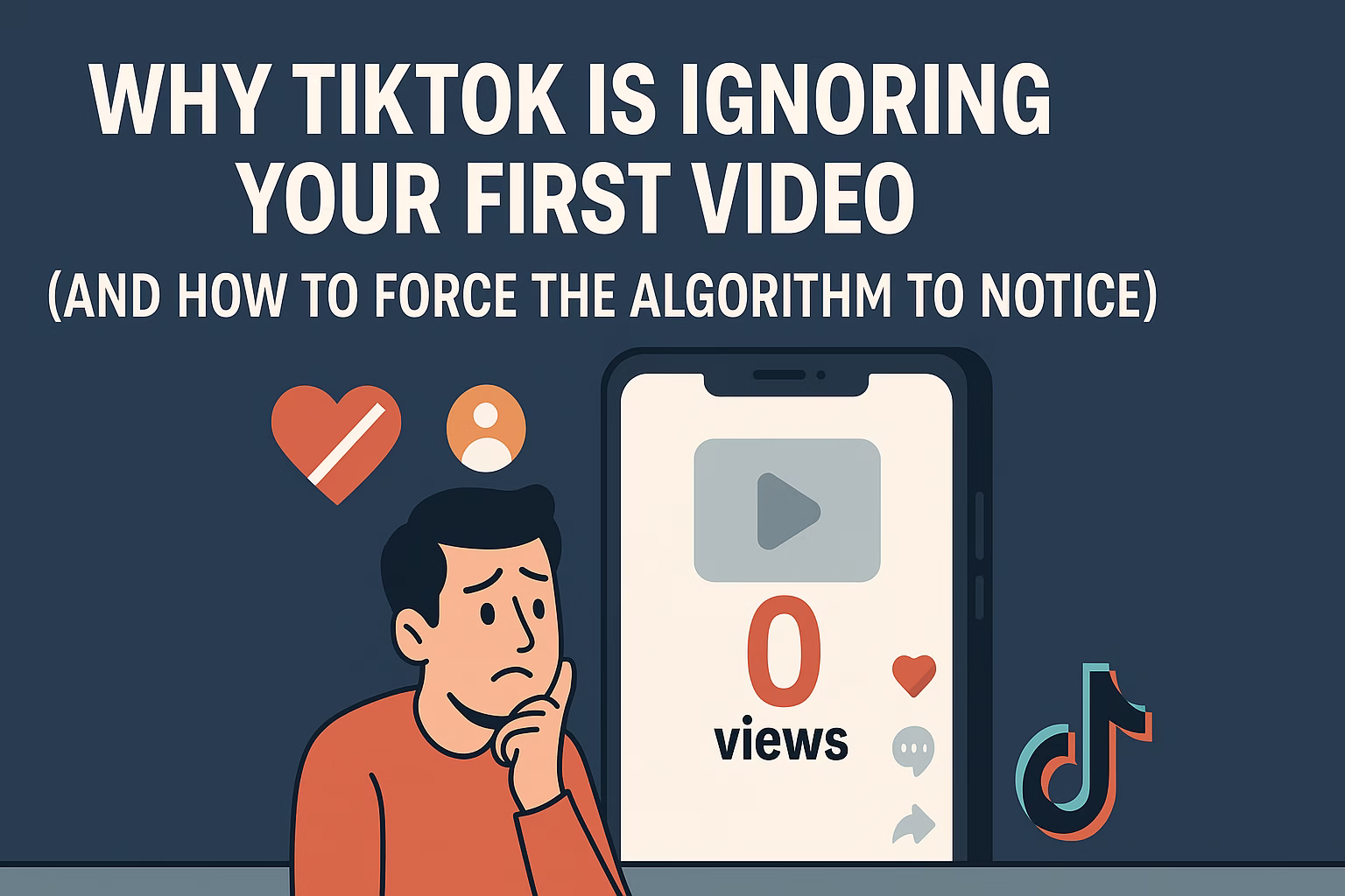 TikTok Is Ignoring Your First Video