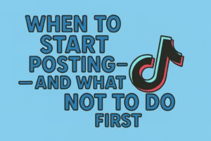 When to Start Posting — and What NOT to Do First