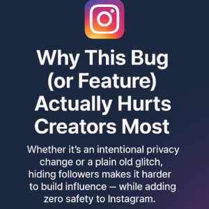 Why This Bug (or Feature) Actually Hurts Creators Most