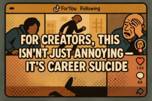 For Creators, This Isn’t Just Annoying — It’s Career Suicide